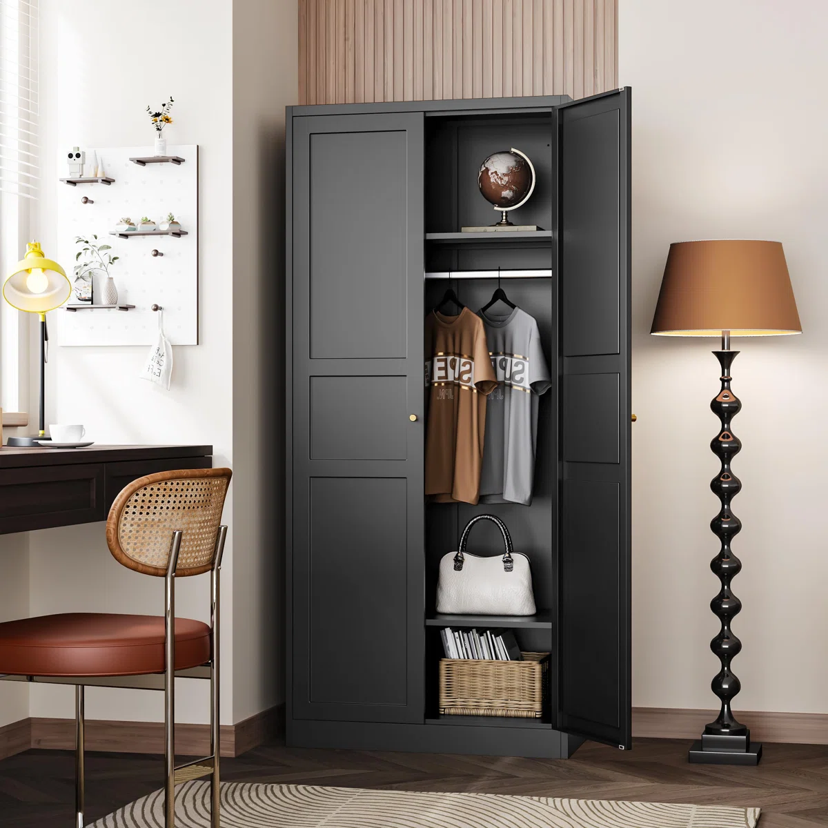 Myleisha 2 Door Wardrobe